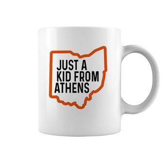 Just A Kid From Athens Ohio Cincinnati Burr Oh Coffee Mug