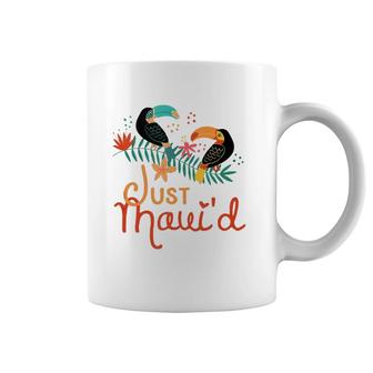 Just Maui'd Maui Wedding Honeymoon Tank Top Coffee Mug | Mazezy