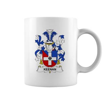 Keenan Coat Of Arms - Family Crest Coffee Mug | Mazezy