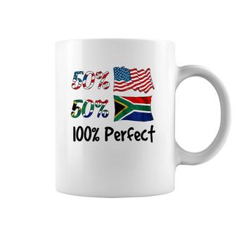 Kids 50 American 50 South African 100 Perfect Boy Girl Gift Coffee Mug | Mazezy
