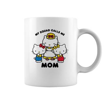 Kitty Mom Squad Mother Gift Coffee Mug | Mazezy UK