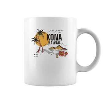 Kona Hawaii Island Vacation Coffee Mug | Mazezy