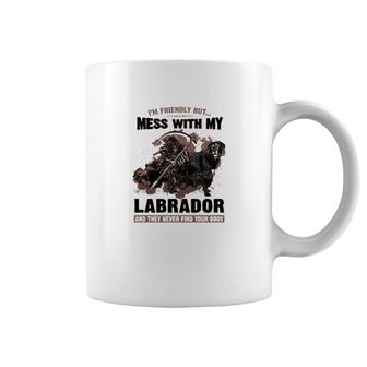 Labrador I'm Friendly Coffee Mug | Mazezy