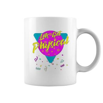 Lets Get Physical Workout Gym Coffee Mug | Mazezy