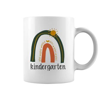 Love Rainbow Proud Nursery Preschool Kindergarten Teacher Coffee Mug | Mazezy