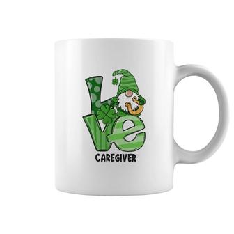 Love St Patrick's Day Caregiver Coffee Mug | Mazezy