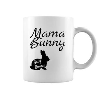 Mama Bunny Baby Bunny Easter Pregnancy Announcement Coffee Mug | Mazezy
