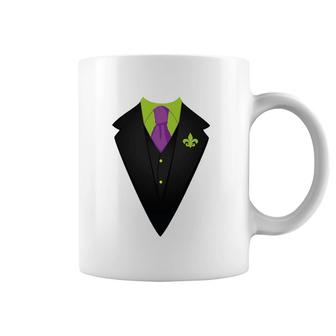 Mardi Gras - Fat Tuesday Suit- Party Tee Coffee Mug | Mazezy