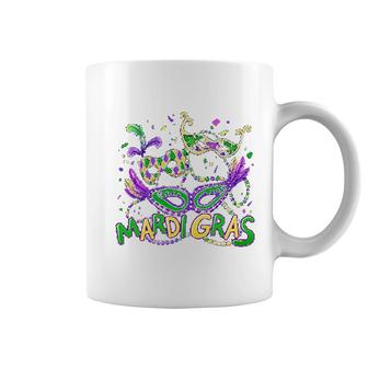 Mardi Gras Masks Coffee Mug - Thegiftio UK