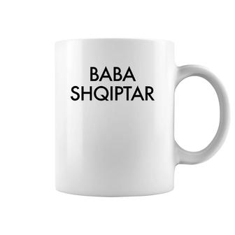 Mens Baba Shqiptar Albanian Dad Albania Coffee Mug | Mazezy