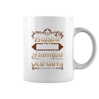 Mens Boppa Because Grandpa Is For Old Guys Funny Father's Day Coffee Mug | Mazezy UK