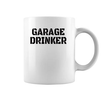 Mens Garage Drinker Humor Gift Vintage Funny Coffee Mug | Mazezy