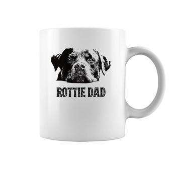 Mens Rottie Dad - Rottweiler Dad Coffee Mug | Mazezy