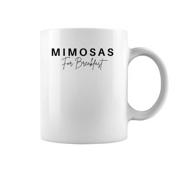 Mimosas For Breakfast Coffee Mug | Mazezy