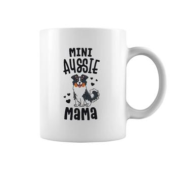 Mini Aussie Mama Toy Australian Shepherd Gifts Coffee Mug | Mazezy DE