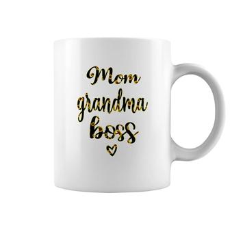 Mom Grandma Boss Sunflower Coffee Mug | Mazezy