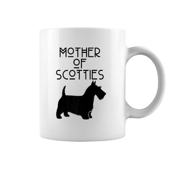 Mother Of Scotties Acr158a Dog Coffee Mug | Mazezy