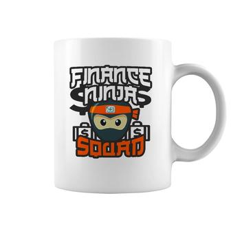 Multitasking Cfo Accountant Analysis Finance Ninja Squad Coffee Mug | Mazezy