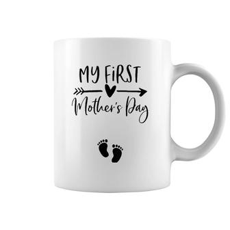 My First Mother's Day Pregnancy Announcement Mom To Be Coffee Mug | Mazezy