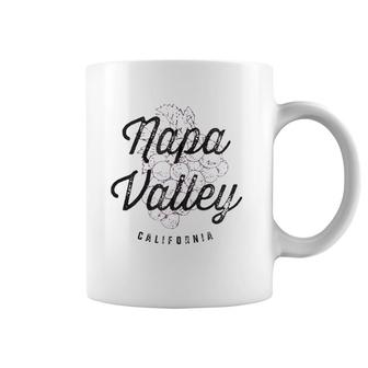 Napa Valley California Wine Country Vintage Tee Zip Coffee Mug | Mazezy