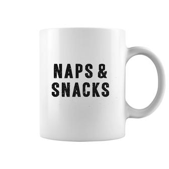 Naps And Snacks Coffee Mug | Mazezy