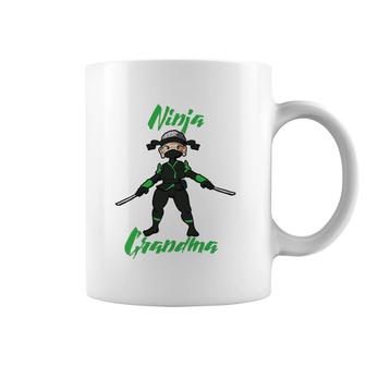 Ninja Granny Warrior Samurai Shadow Warrior Cool Grandma Coffee Mug | Mazezy