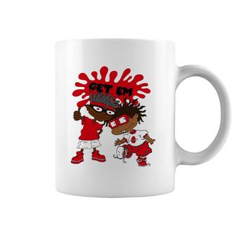 Number 23 Drip Sneaker Matching 1 Retro High Og Patent Bred Coffee Mug | Mazezy