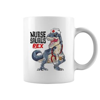 Nursesaurusrex Nurse Saurus Dinosaur Nursing Gift Coffee Mug | Mazezy