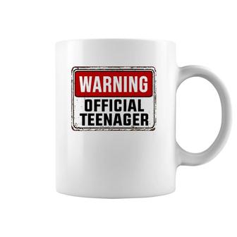 Official Teenager 13 Years Old Funny 13Th Birthday Boys Girl Coffee Mug | Mazezy