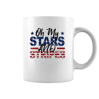 Oh My Stars And Stripes Fourth Of July Coffee Mug | Mazezy CA