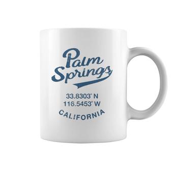 Palm Springs Retro California Vintage Coffee Mug | Mazezy