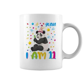 Panda Lover Yeah I Am 11 Happy 11Th Birthday Coffee Mug - Seseable