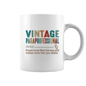 Paraprofessional Teaching Assistant Coffee Mug | Mazezy
