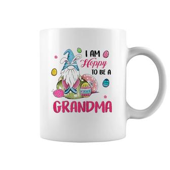 Ph I Am Hoppy To Be A Grandma Gnome Egg Easter Grandmother Coffee Mug | Mazezy