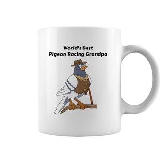 Pigeon Racing Gifts Men Grandpa Father's Day Pigeon Racing Coffee Mug | Mazezy