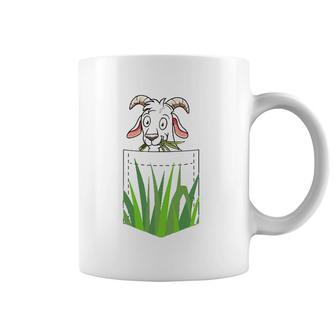Pocket Farm Animal Goat Whisperer Farming Goat Coffee Mug | Mazezy