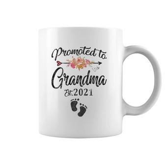 Promoted To Grandma Mother's Day For New Grandmother Coffee Mug | Mazezy