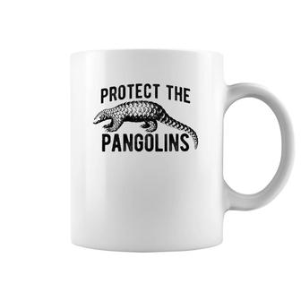 Protect The Pangolins Conservation Vintage Quote Coffee Mug | Mazezy