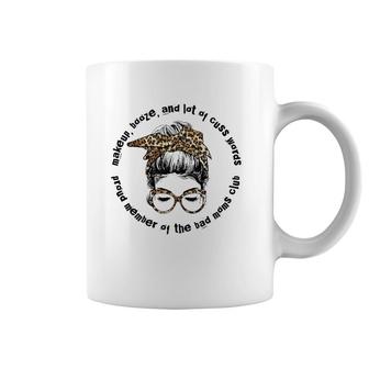 Proud Member Of The Bad Mom Club Leopard Mom Mothers Day Coffee Mug | Mazezy