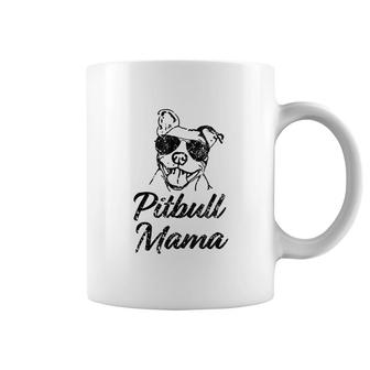 Proud Pitbull Mom Pittie Mom Coffee Mug | Mazezy