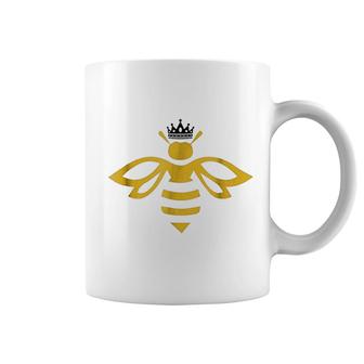 Queen Bee With A Crown Coffee Mug | Mazezy