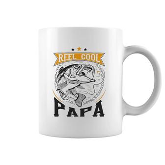Reel Cool Papa Father's Day Gift Idea Men Coffee Mug | Mazezy