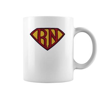 Registered Nurse Superhero - Jersey For Heroic Rn Coffee Mug | Mazezy
