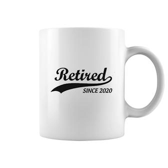 Retired Since 2020 Coffee Mug | Mazezy