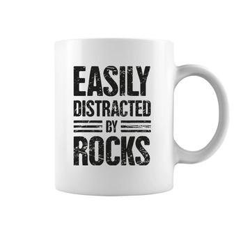 Rock Collector Geology & Mineral Rockhounding Rockhound Coffee Mug | Mazezy