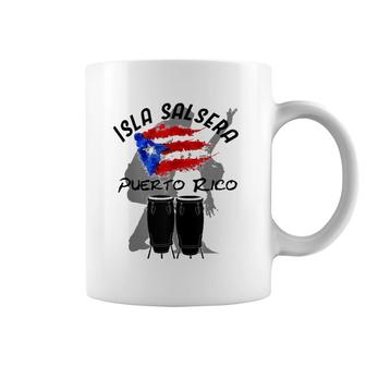 Salsero For Life Boricua Puerto Rican Salsa Pride Coffee Mug | Mazezy