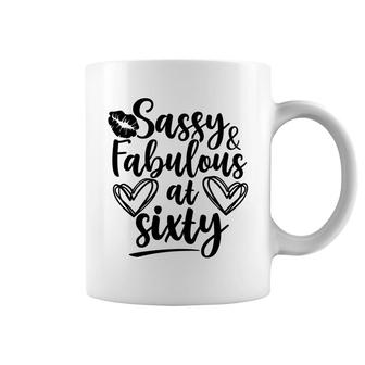 Sassy Fabulous At Sixty 60Th Birthday Coffee Mug - Seseable