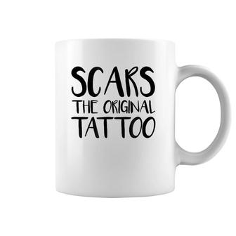 Scars The Original Tattoo Coffee Mug | Mazezy
