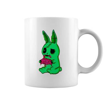 Scary Halloween Easter Bunny Zombie Rabbit Coffee Mug | Mazezy