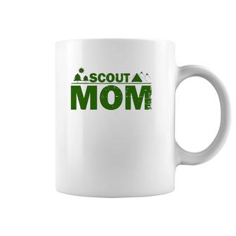 Scout Mom Proud Mother Scouting Scout Gifts Coffee Mug | Mazezy